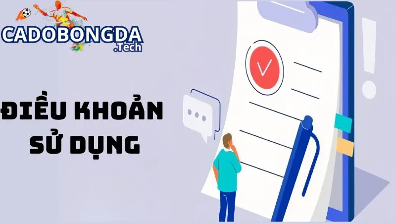 Điều khoản đối với tài khoản người dùng Cadobongda.tech